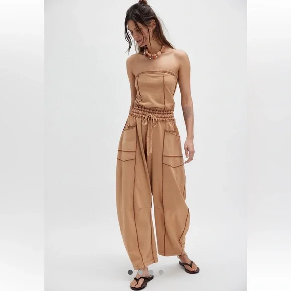 Free People | Pants & Jumpsuits | Fp One Kaiden Onepiecerusset